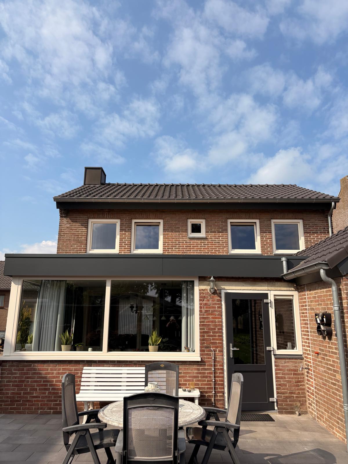 Achtergevel Kunststof kozijnen